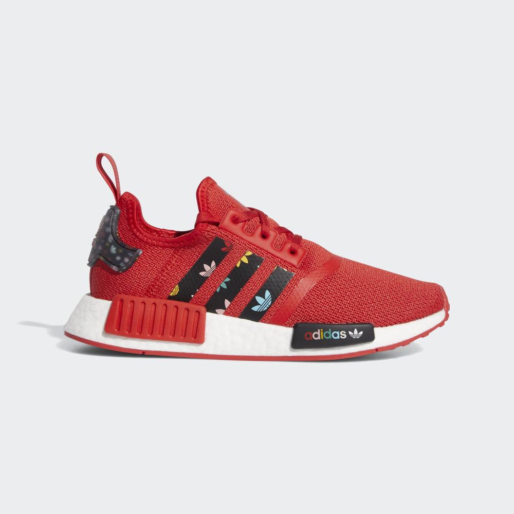 Originals Adidas NMD_R1 Baieti Romania - Negrii/Albi FV7287